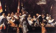 HALS, Frans Officers and Sergeants of the St Hadrian Civic Guard oil painting on canvas